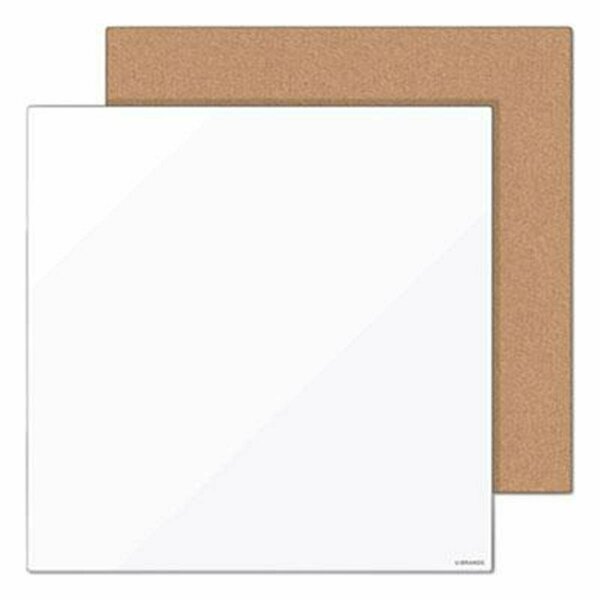 Paperperfect UBrands UBR Tile Pack Dry Erase Combo Board  White PA3194179